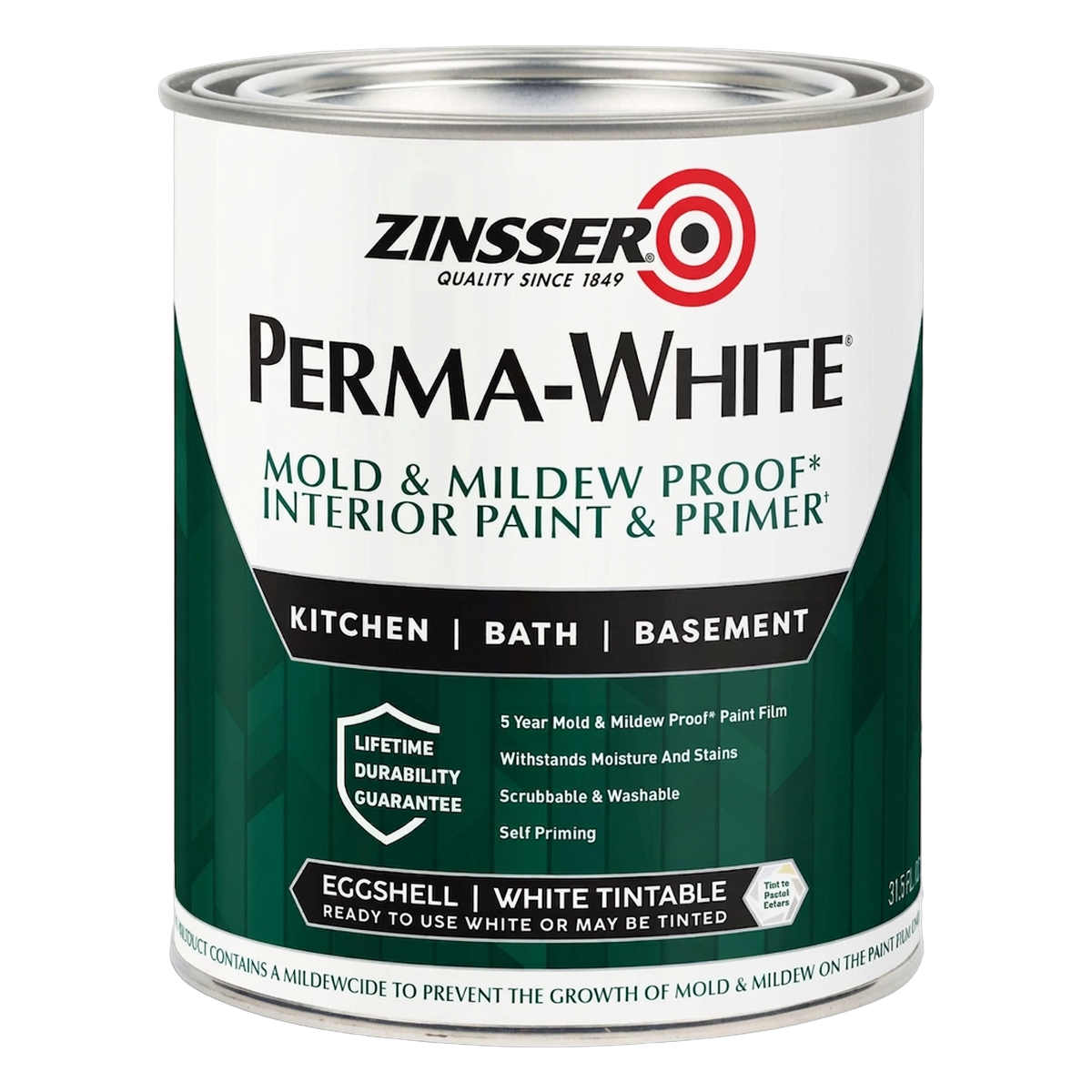 Zinsser Perma-White mould-proof interior paint tin — buy from the Pico X Mould Removal shop