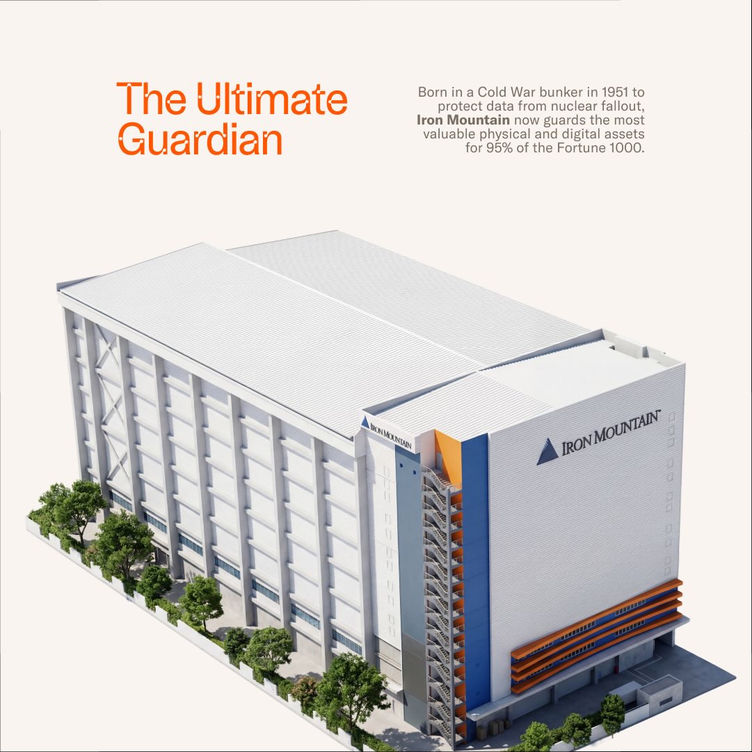 Iron Mountain Singapore landmark painted in Gush