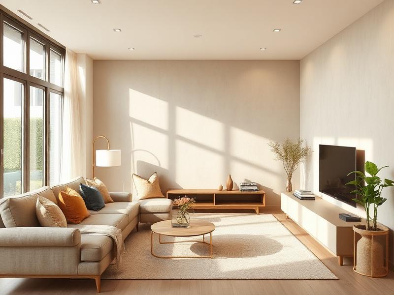 Gray-green limewash feature wall HDB living room by Pico X Health