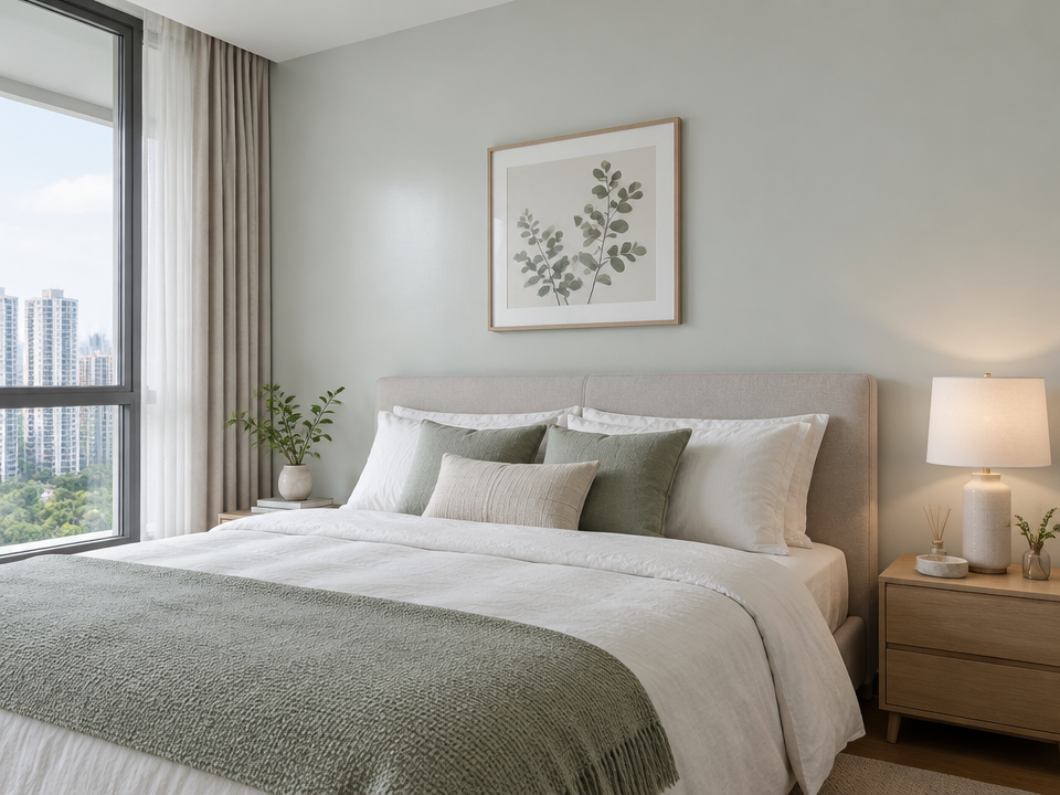 PXA-1629 Bathed Hour Zinsser paint colour swatch