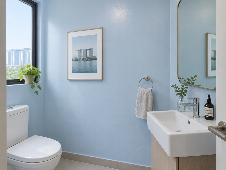 PXA-5620 Cloudless Rest Zinsser paint colour swatch