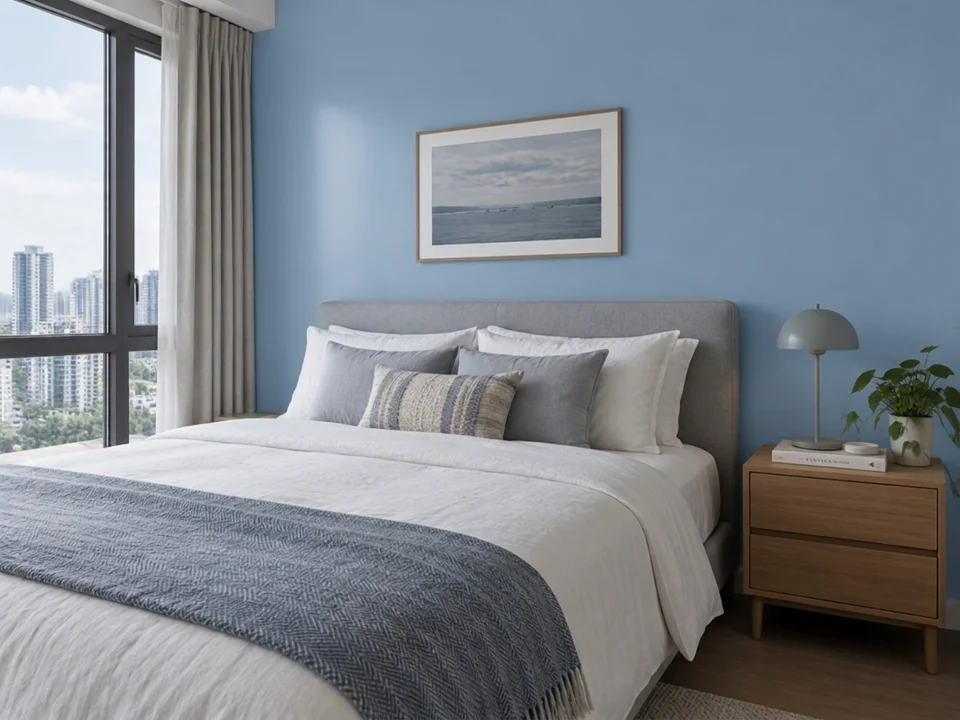 PXA-5632 Fathom Glow Zinsser paint colour swatch