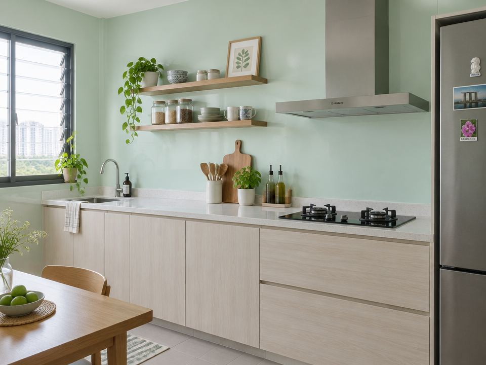 PXA-4610 Garden Hour Zinsser paint colour swatch