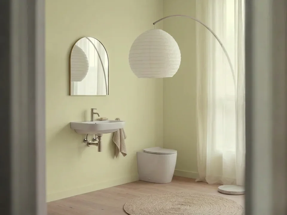 PXA-8663 Golden Linen Zinsser paint colour swatch