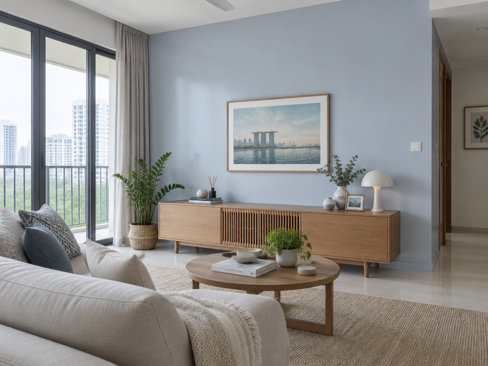 PXA-5619 Harbour Echo Zinsser paint colour swatch