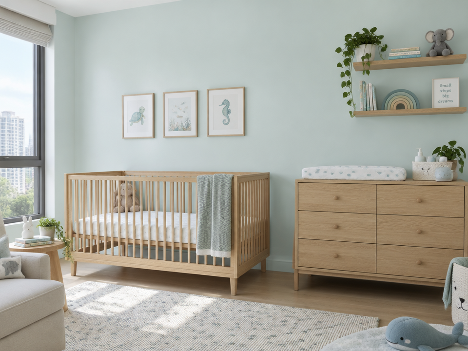 PXA-5606 Lagoon Cotton Zinsser paint colour swatch