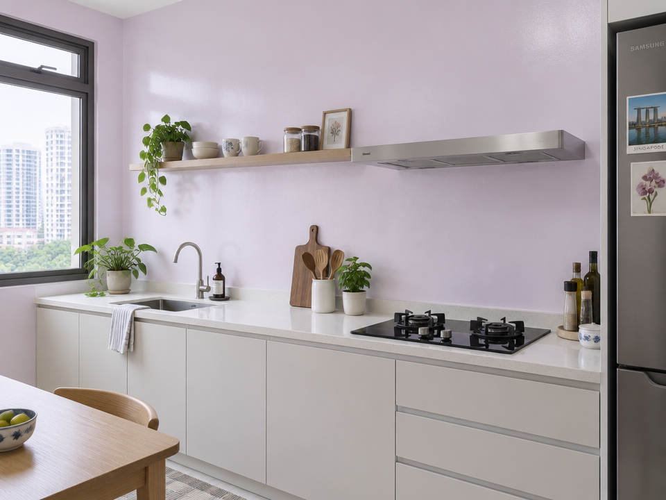 PXA-6601 Lilac Linen Zinsser paint colour swatch