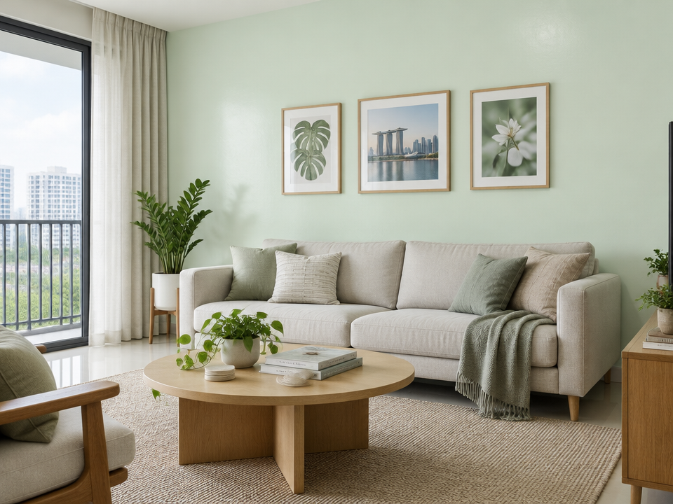 PXA-4605 Mint Shore Zinsser paint colour swatch