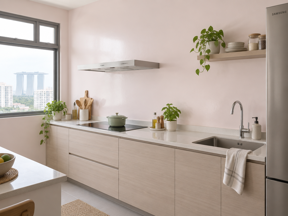 PXA-7604 Rose Quartz Zinsser paint colour swatch