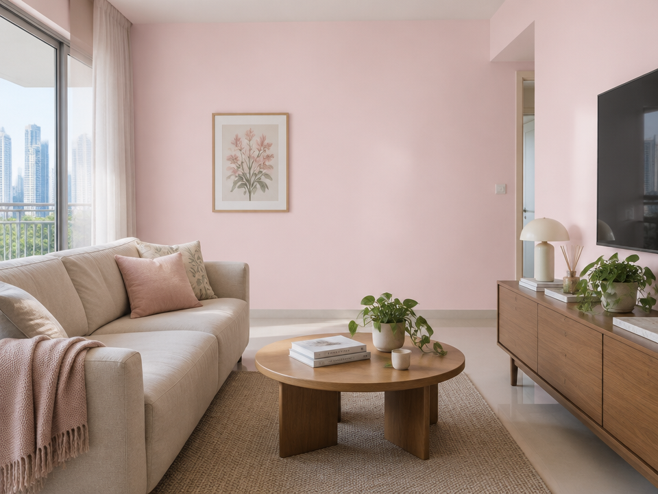 PXA-7609 Shell Muslin Zinsser paint colour swatch