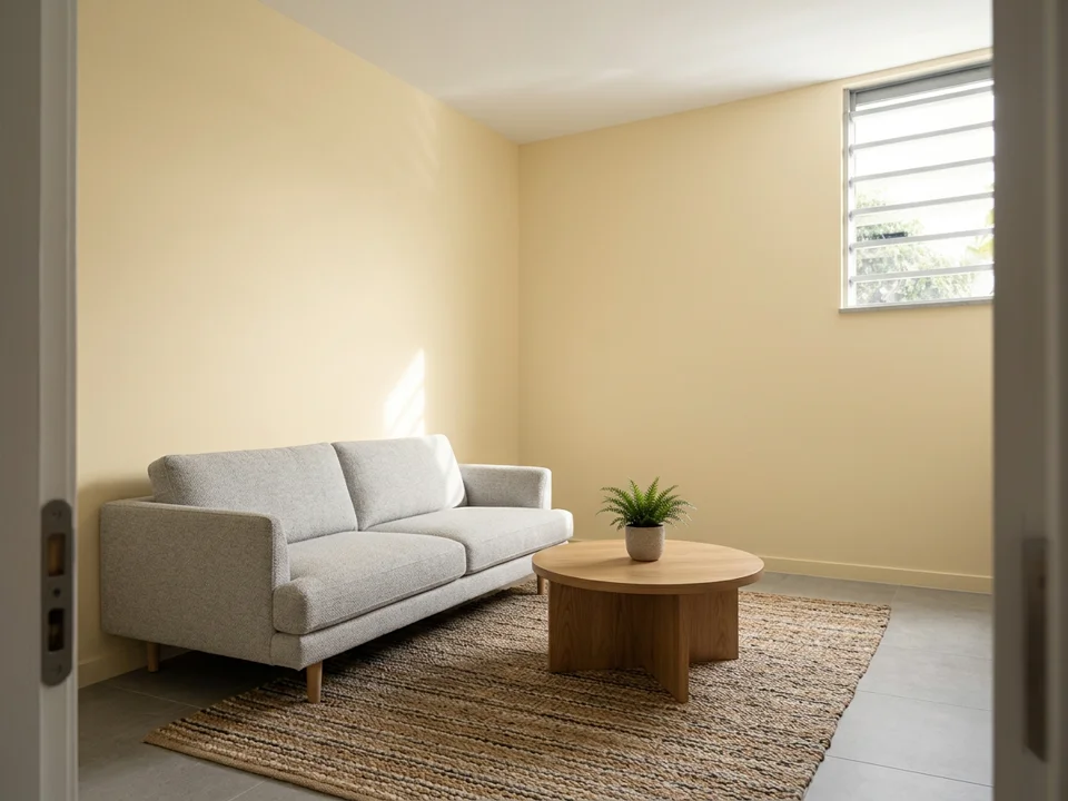 PXA-8652 Vanilla Canvas Zinsser paint colour swatch