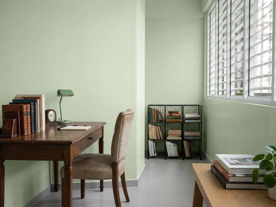 PXA-4609 Willow Muslin Zinsser paint colour swatch