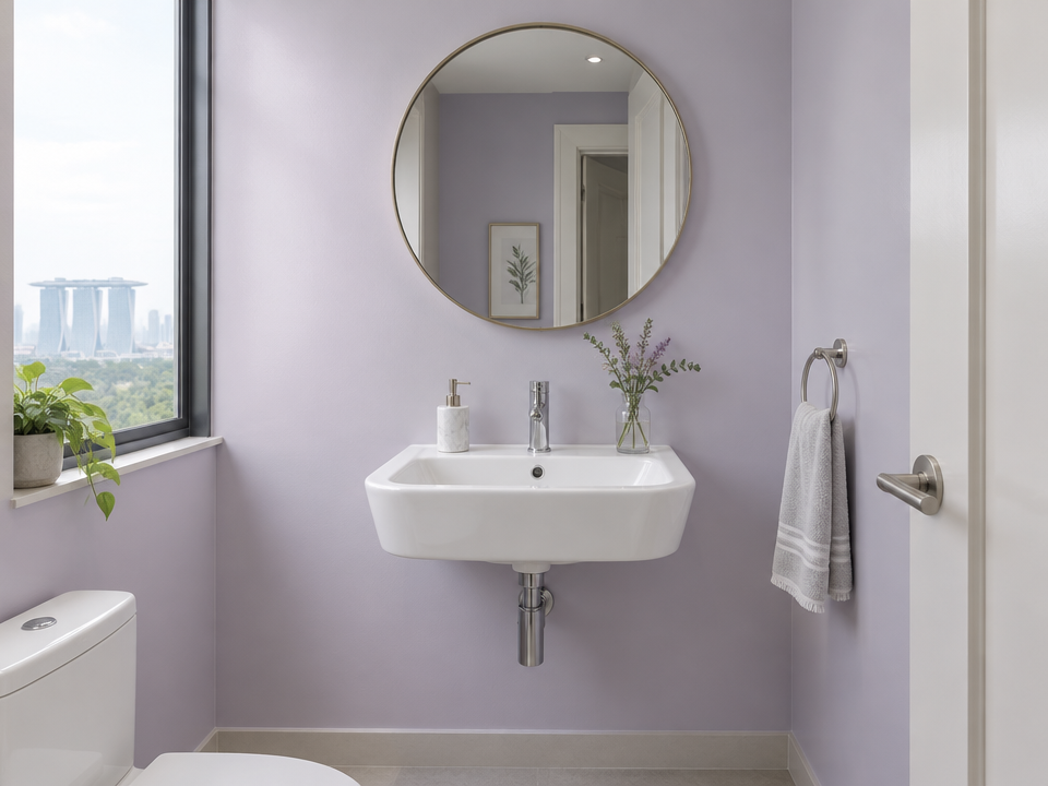 PXA-6607 Wisteria Haze Zinsser paint colour swatch