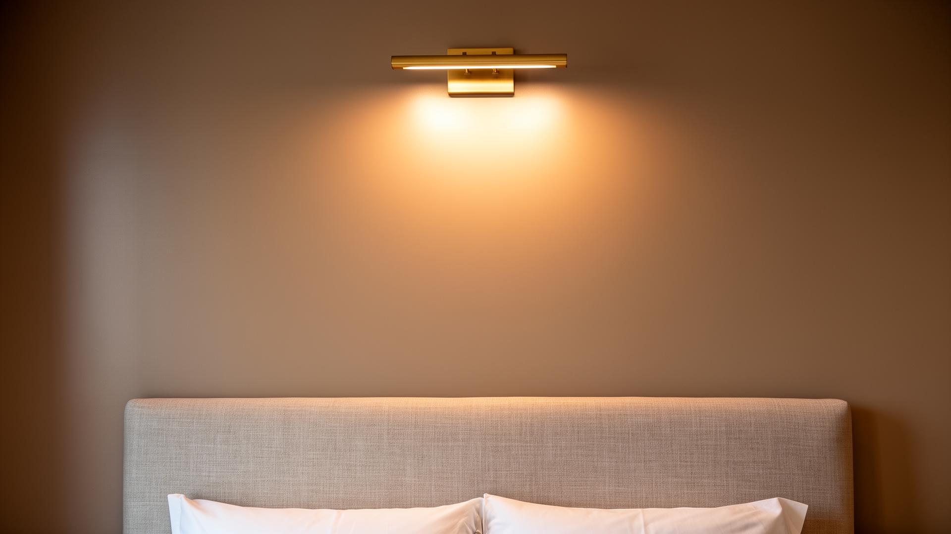 PXA oxblood Zinsser satin room in a Singapore residence — full feature-wall context, warm directional light